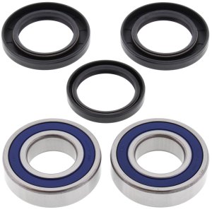 Kawasaki KFX80 Wheel Bearing Kit - Rear - All Balls Racing - Triple Lip Rubber Seals - `03-`06